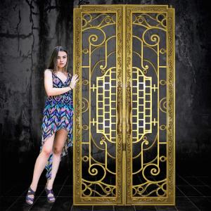 Cửa nhôm đúc lồng kính 